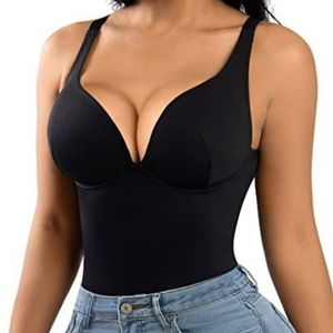 FeelinGirl Tummy Control Thong Bodysuit XL